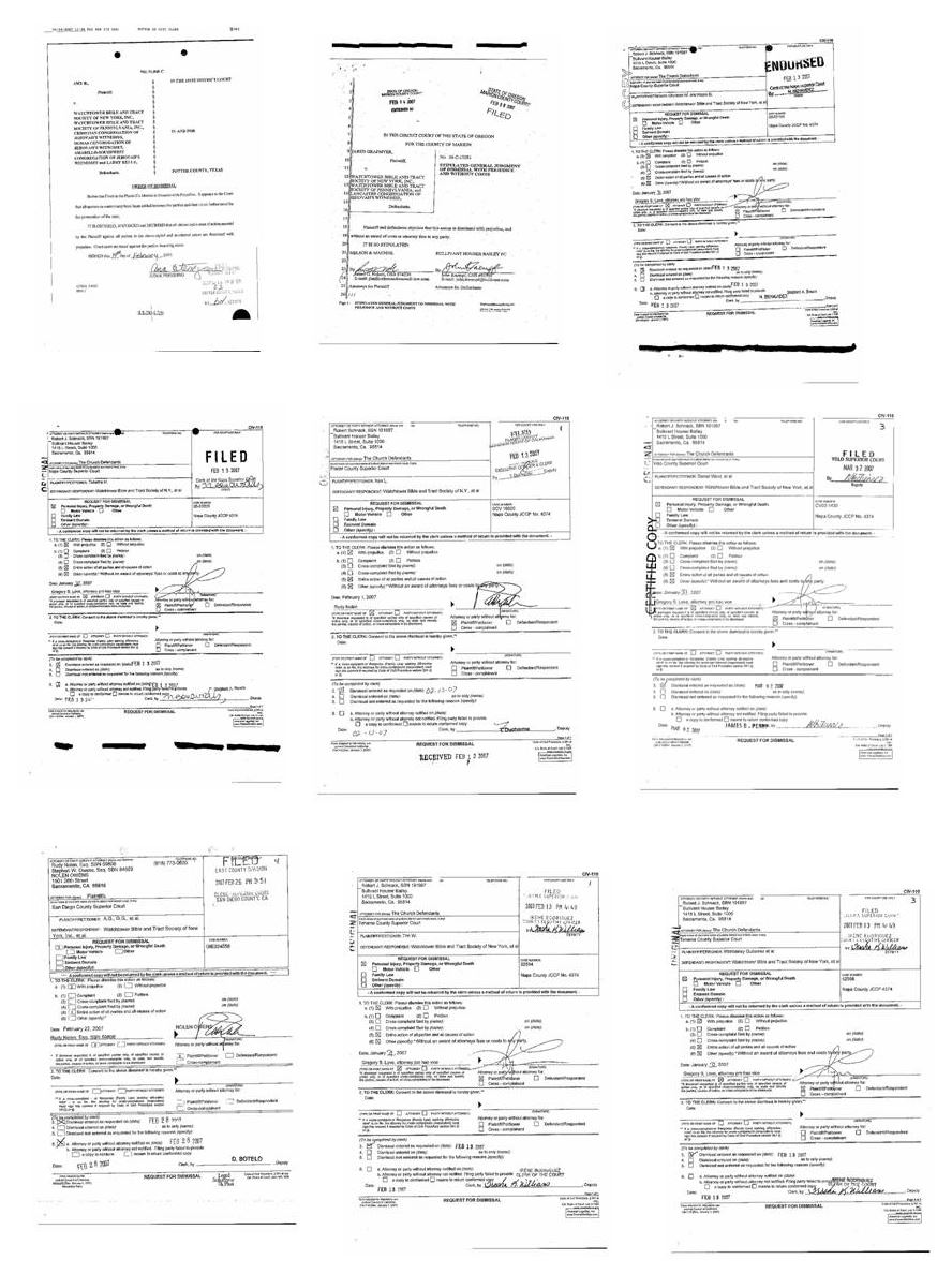 Vergleiche Zeugen Jehovas Kindesmissbrauch 2007